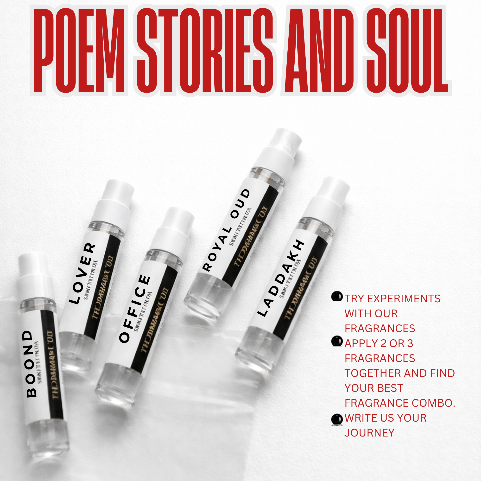 LUXURY SHORT STORIES - TRAVEL SET | 5 x 10ml