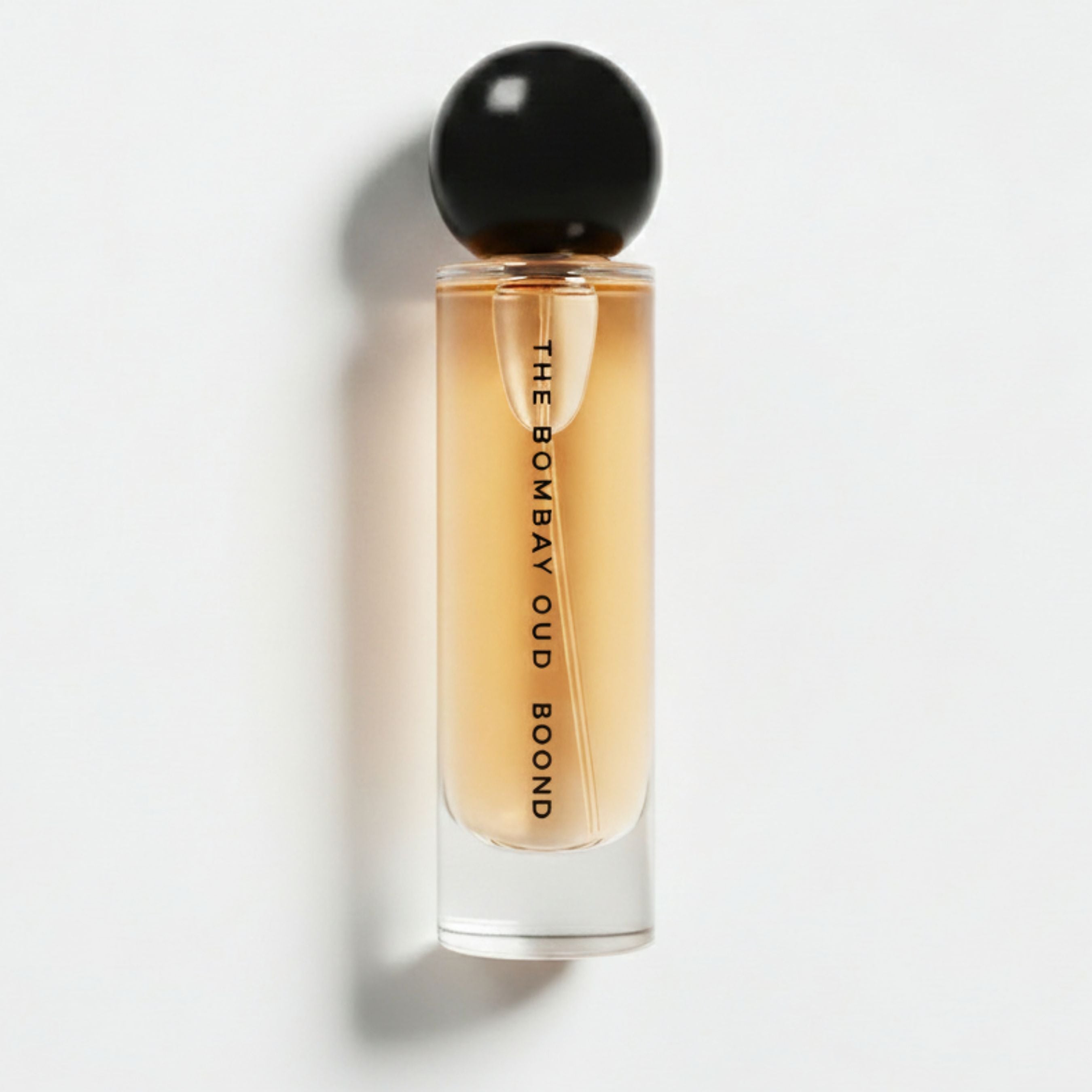 Boond 60ml perfume bottle with minimalist design and black spherical cap, ideal for luxury fragrance lovers in the perfumes & colognes category.