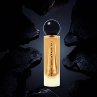 Lover 60ml perfume by The Bombay Oud showcased in a dramatic dark setting, highlighting its mysterious oud and saffron scent profile.