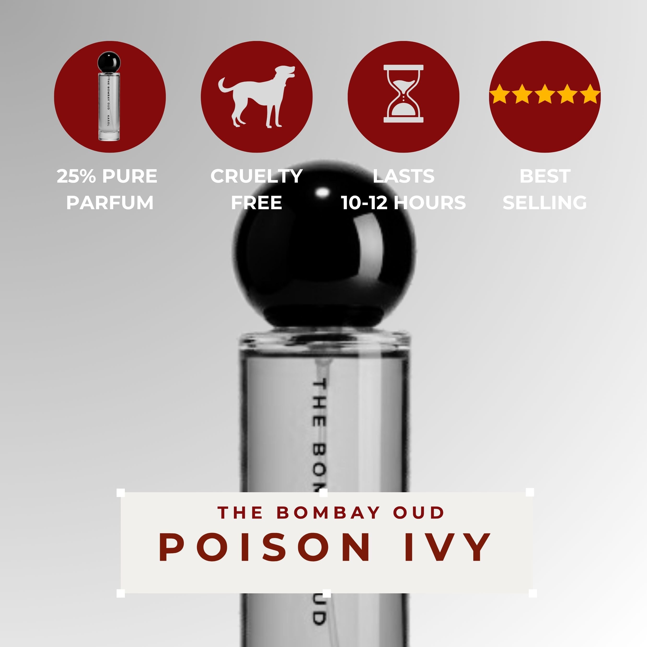 POISON IVY 60ml perfume features 25% pure parfum, cruelty-free, long-lasting up to 12 hours, and a best-seller in luxury Eau de Parfum category.